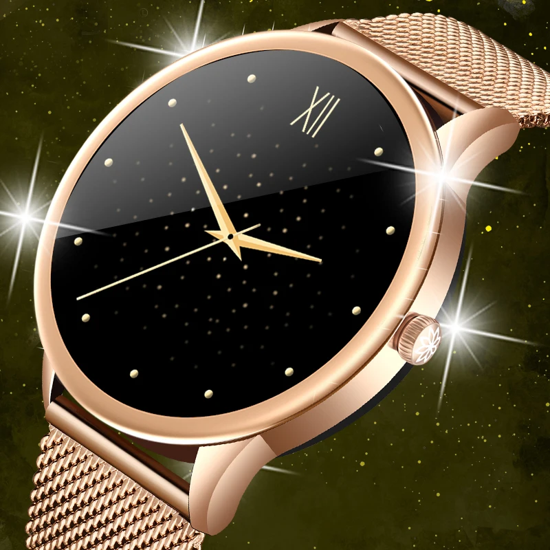 

2021 New lovely Bluetooth call electronic watch women leather Digital watch LadiesPedometer waterproof sport clock for women