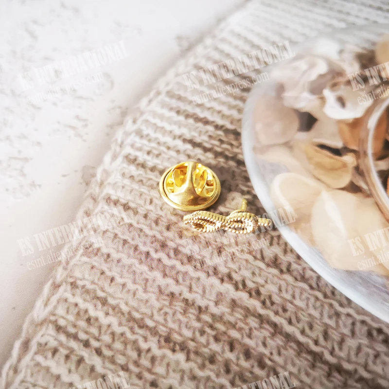 Оригинальная оригинальная Линейка-компас в стиле ретро с золотым покрытием