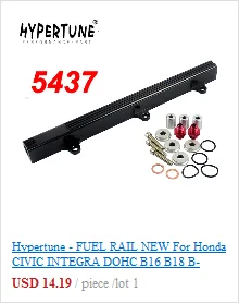 Hypertune-Топливная рампа набор для Ниссан Skyline R32 R33 R34 RB25 RB25DET высокая пропускная инжектор топлива Rail HT5439