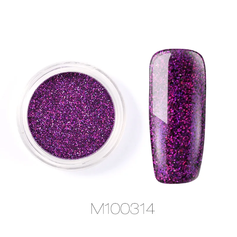 M100314 ROSALIND ногтей Блеск Искусство пигмент порошок гель лак зеркало Маникюр Блестки для ногтей УФ хром голографические украшения ногтей - Цвет: M100314