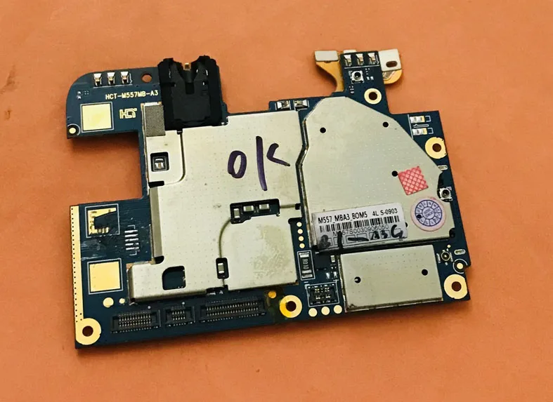 Б/у оригинальная материнская плата 4 Гб ОЗУ + 64 ПЗУ для Blackview A80 Pro Helio P25 Octa Core