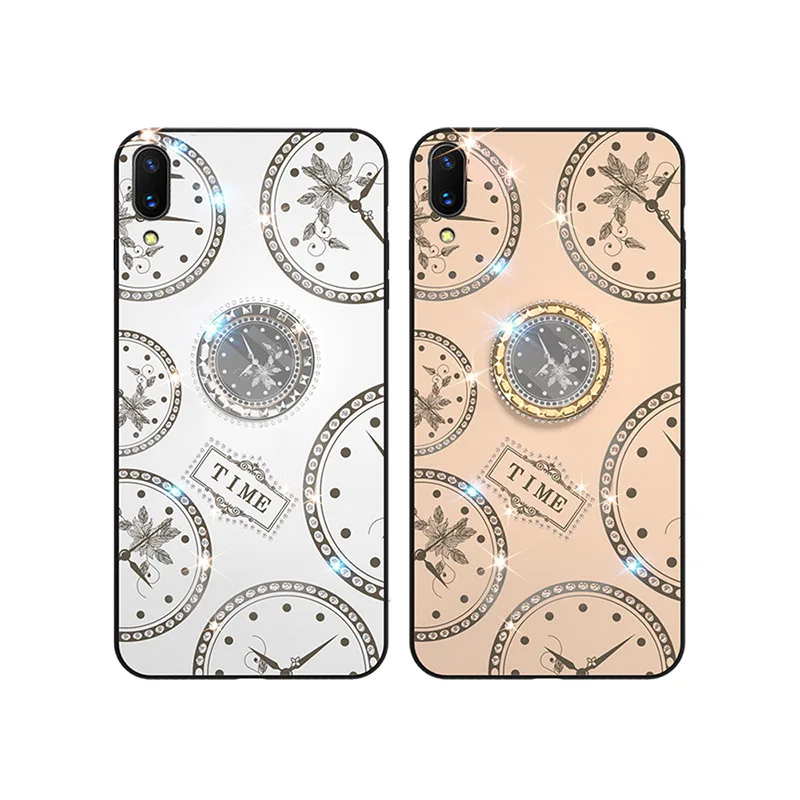 Bling Магнитный силиконовый чехол для телефона vivo y65 y66 y67 y71 y73 y79 y83 y85 y89 y93 y17 y95 y75 y7s y3