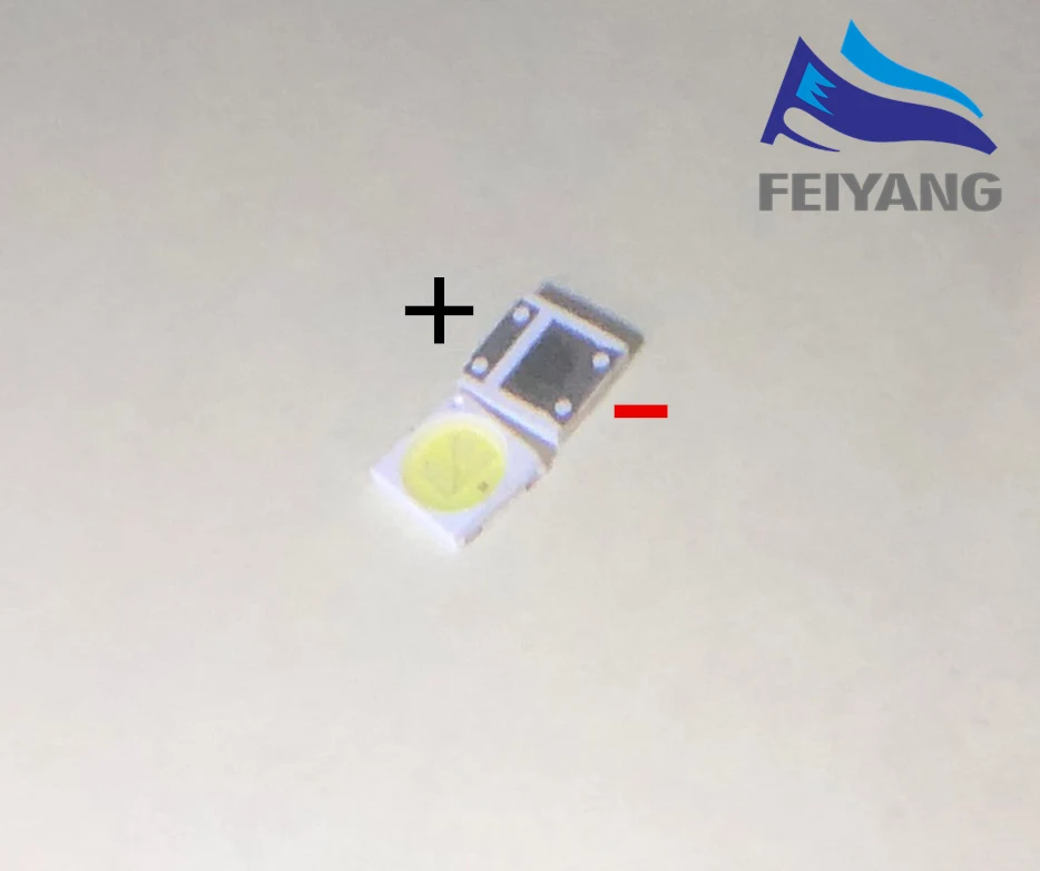 Светодиодный Подсветка высокое Мощность светодиодный 1 8 Вт 3030 6V холодный белый 150