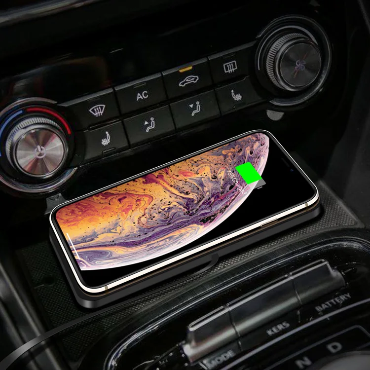 

Car Fast Wireless Charger Silicone Pad Cradle Stand Dock 15W for Samsung S20 S10 iPhone 12 11 Pro Xs Max Wireless Charging Stand