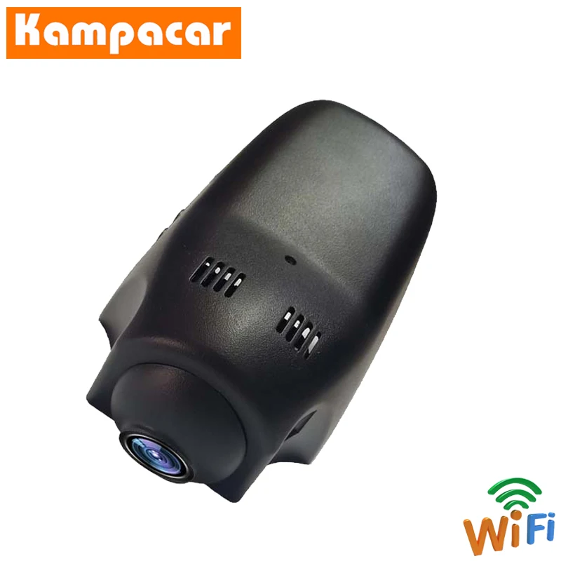 Kampacar, двойной объектив, Wifi, Автомобильный видеорегистратор, мини видеорегистратор, камера s для Jaguar F-PACE XE XF XEL XFL, две камеры, рекордер