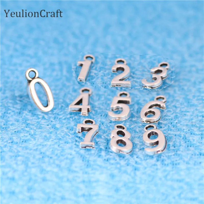 10 шт./лот металлические этикетки с буквенным принтом ручной работы ярлыки для