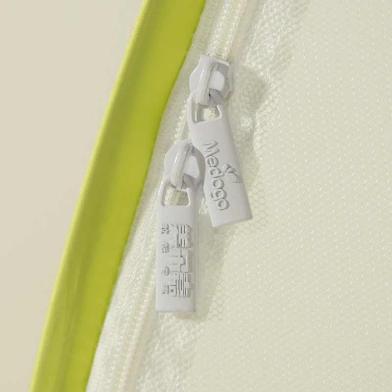 Москитная сетка для кровати на лето двухъярусной шифрование молнии 1 5 м 2 шторы