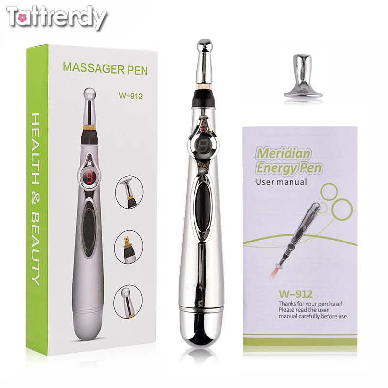 Электронная ручка для иглоукалывания электрический аппарат лазерной терапии и