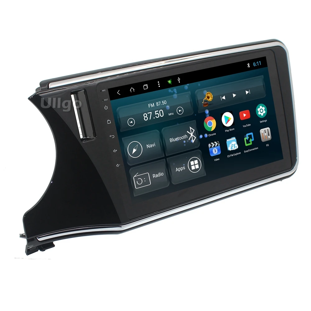 10 1 дюймов Octa Core Android автомобильный dvd-проигрыватель с gps для Honda City/Greiz/Gienia 2015 2016 2017