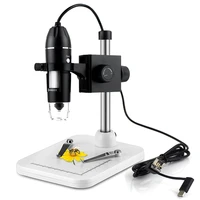 1600x 3 in 1 usb digital microscope type c electronic microscope camera zoom magnifier endoscope 8 leds for mobile phone repair