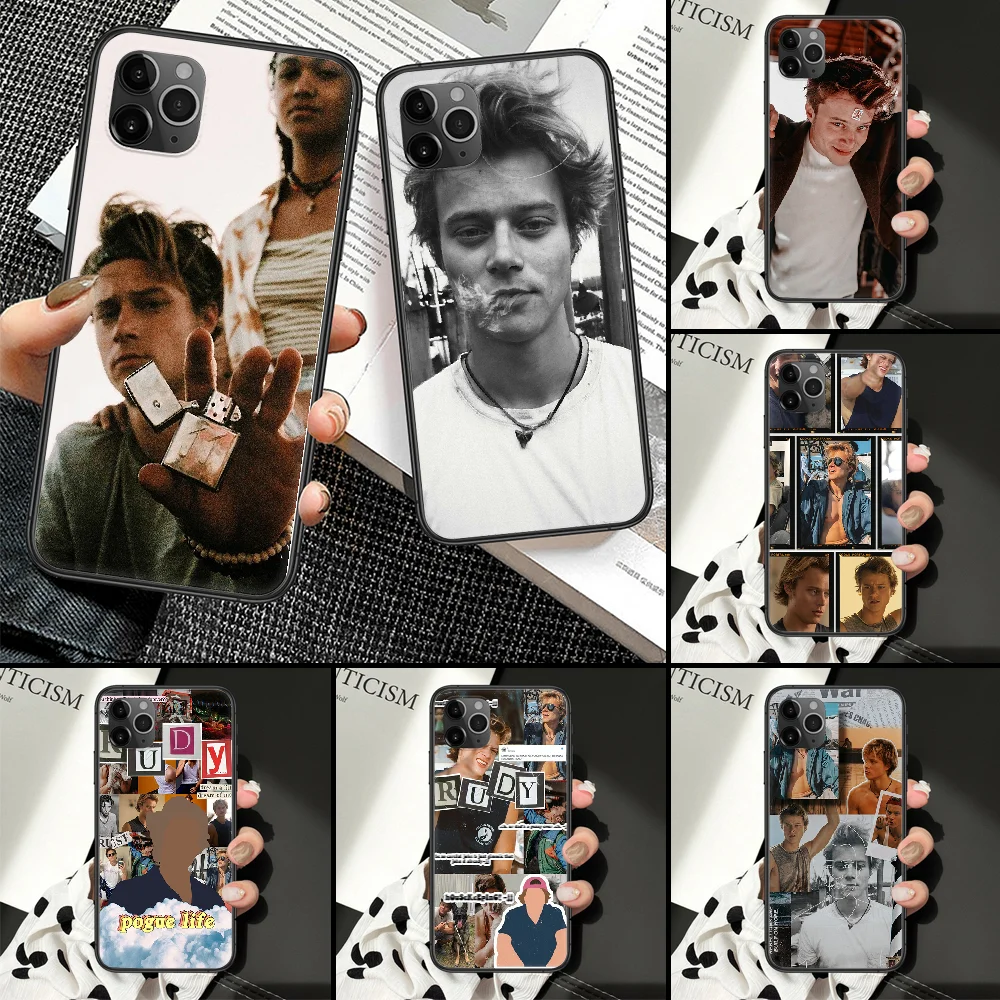 Внешние банки JJ Rudy Pankow чехол для телефона iphone 5 5S SE 2 6 6S 7 8 11 12 Mini Plus X XS XR Pro Max черный