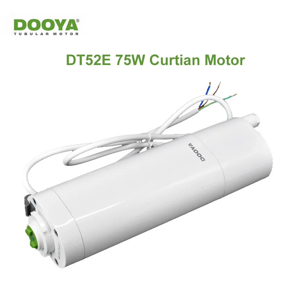 Оригинальный электрический светильник Dooya DT52E 75 Вт сенсорный занавес мотор 433 МГц