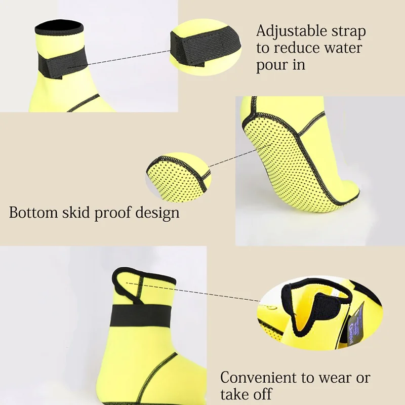 Водные Носки для подводного плавания Водная обувь неопреновые носки дайвинга