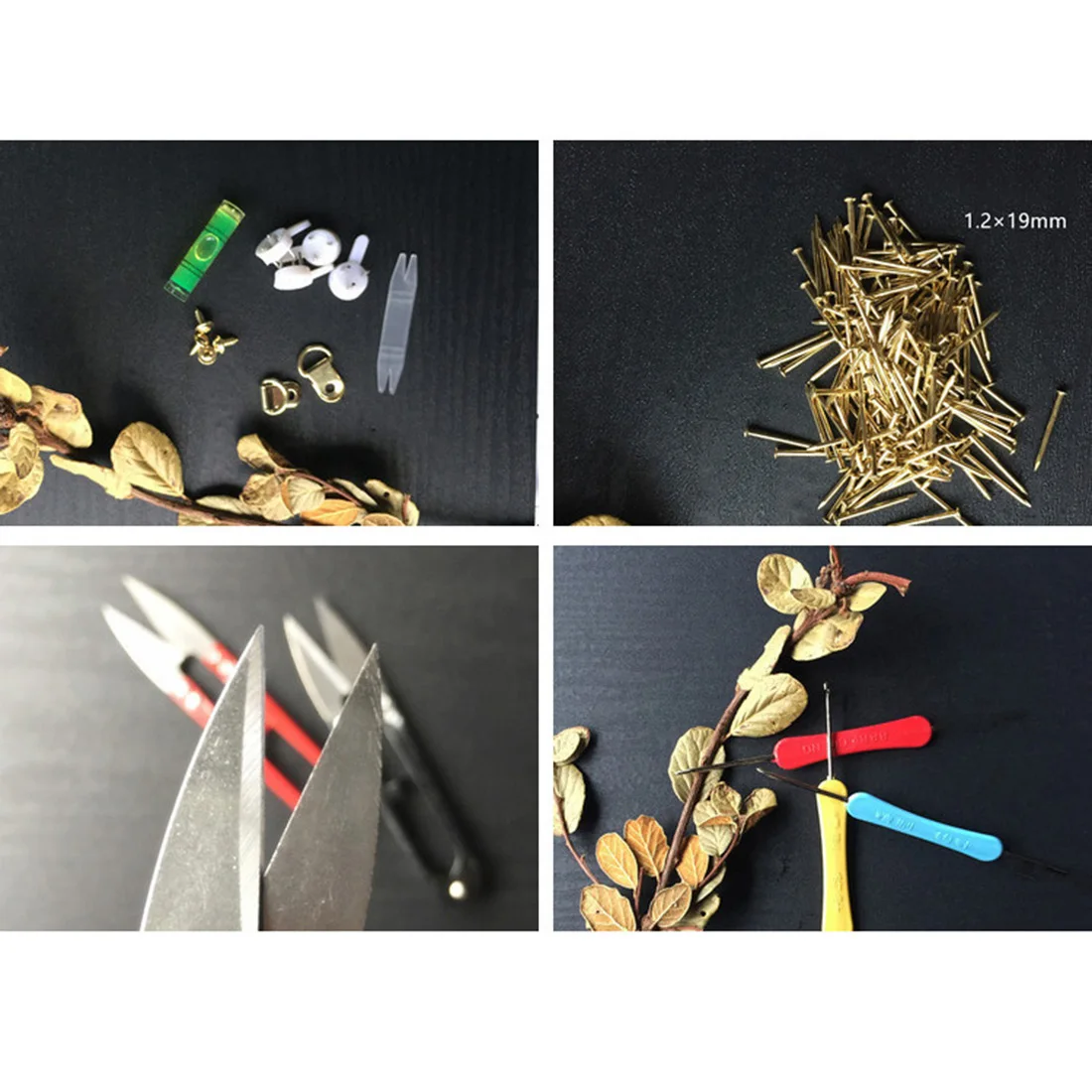 

DIY Nail String Art Kit 3D Drawing Nails Winding Lines Painting Art Kit Craft Toys - Hug