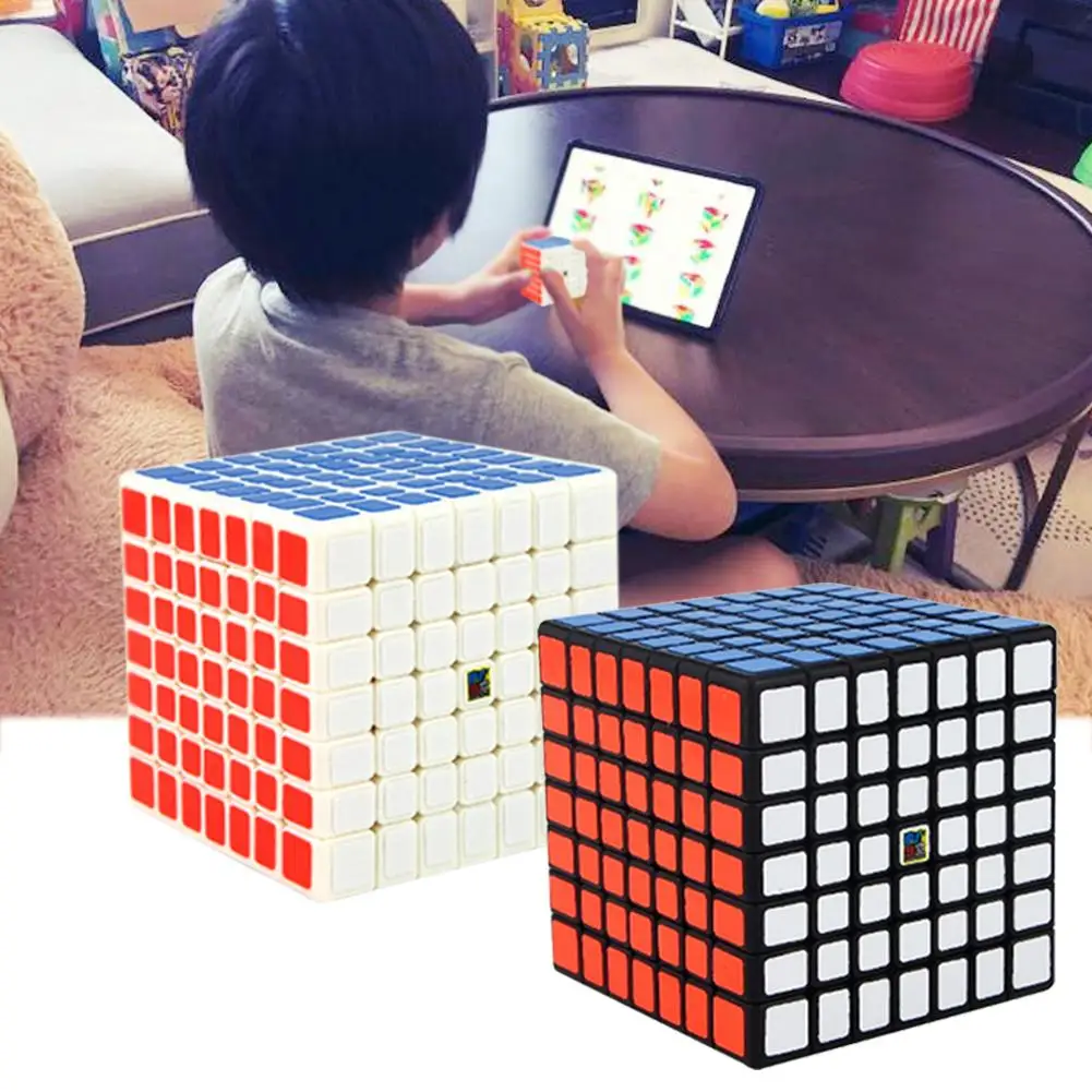 Neo Cube 7x7x7 Cubo Magico Qiyi Qizheng S Magic Cube 7x7 Stickerless Qizhengs кубический антистресс 7 на 7 игрушки для детей