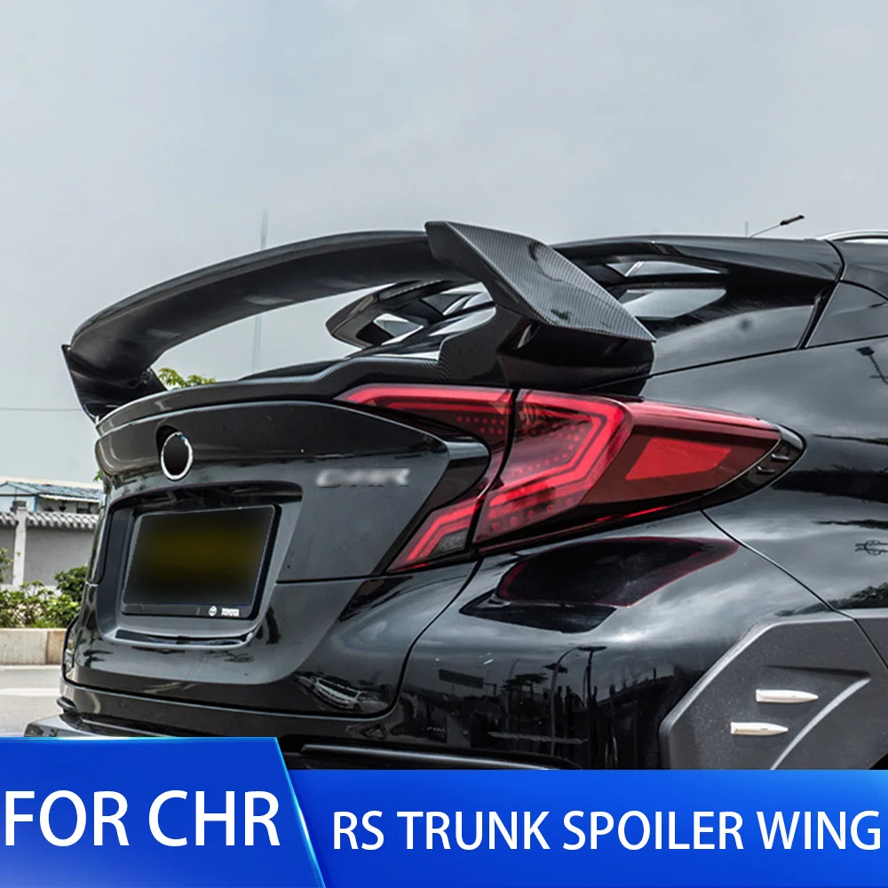 Задний спойлер из АБС пластика и углеродного волокна для Toyota CHR C HR задние