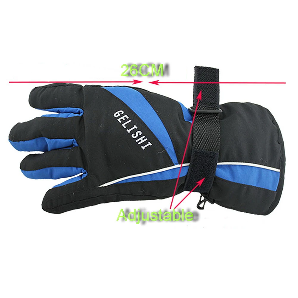 Зимние ветрозащитные перчатки для мужчин и женщин на открытом воздухе с полными
