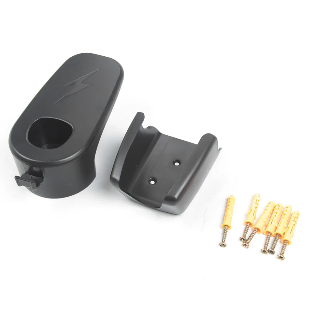 car charging cable organizer wall mount connector holder with chassis bracket charger holder accessories for tesla model 3 y free global shipping