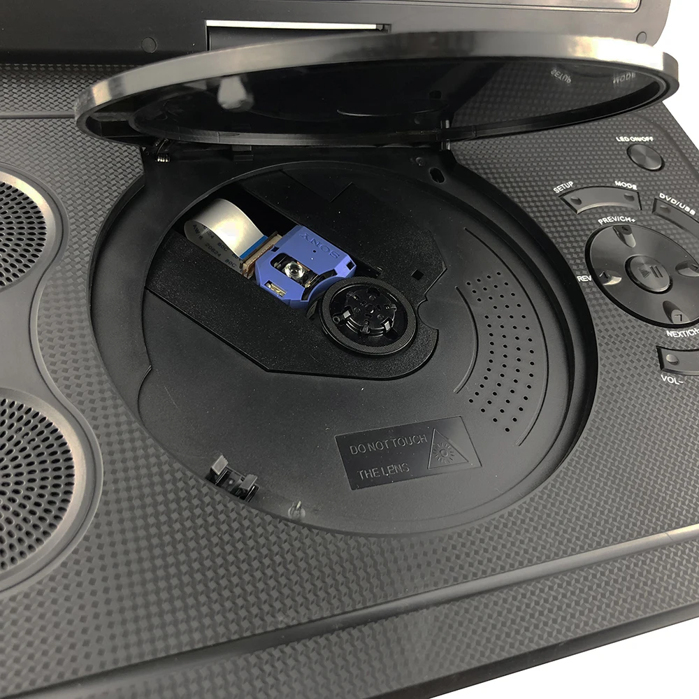 Liedao 10 1-дюймовый портативный dvd-плеер перезаряжаемый аккумулятор игровой плеер