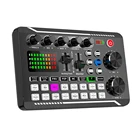 Многофункциональная звуковая карта F998, 16 звуковых эффектов, шумоподавление, аудио микшер для телефона, компьютера, студии, запись, смешивание голоса