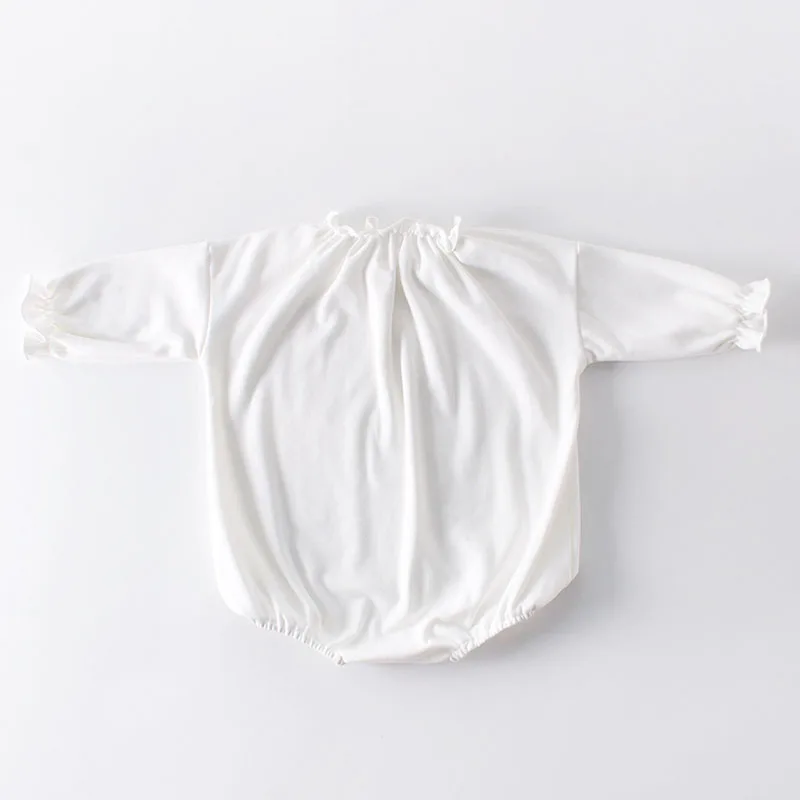 

2020 Spring Autumn Infant Baby Girls Rompers Baby Clothes Bodysuit Fruits Long Sleeve Rompers Baby Girls Loose Rompers