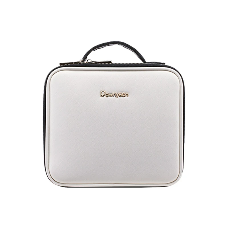 

Фотобокс Rownyeon с зеркалом для хранения косметики, косметичка с разделителем, Кисть для макияжа, ювелирные изделия M22 S