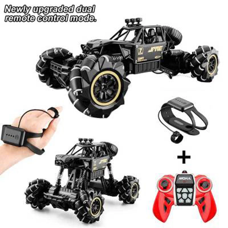

1:16 Gesture Remote Control Car New Upgrade 2.4G 4WD RC Car 360 degree stunt drift alloy omni-directional off-road car toy gifts