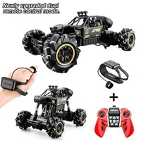 116 gesture remote control car new upgrade 2 4g 4wd rc car 360 degree stunt drift alloy omni directional off road car toy gifts
