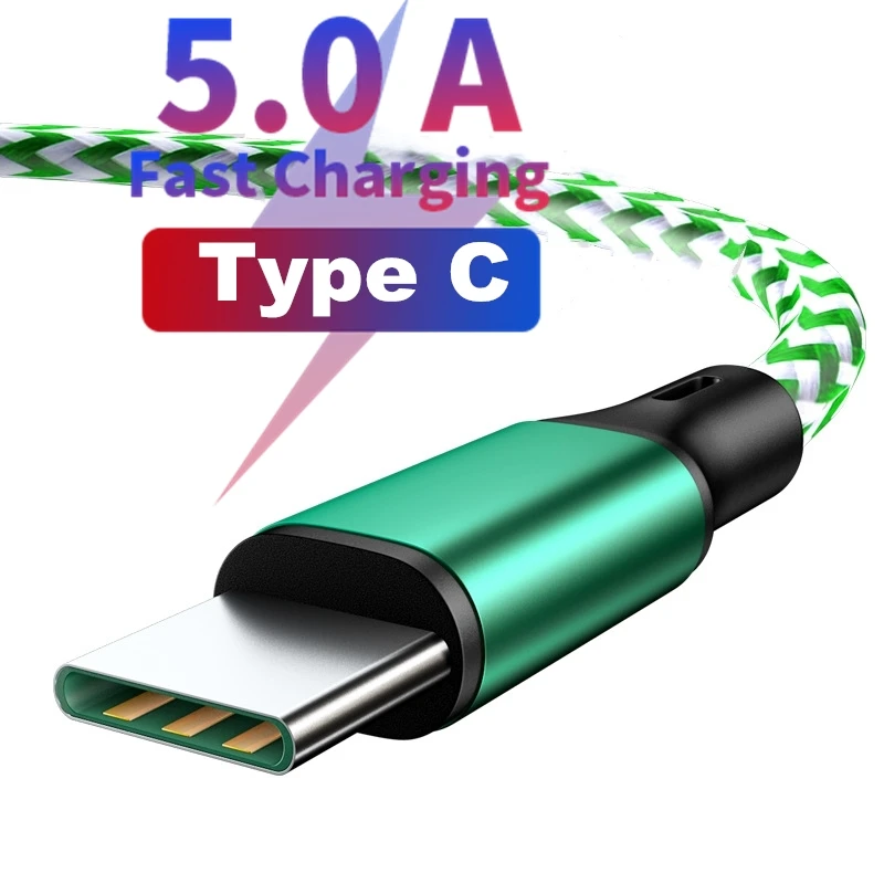 5А кабель usb type C для быстрой синхронизации данных Mate20 Pro Mate20X Lite Xiaomi Mi 9 huawei P20 P30