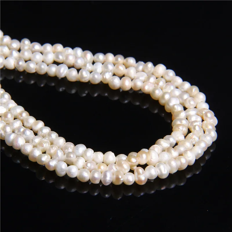 

Irregualr Baroque White Grey Pearl Natural Freshwater Pearl Loose Beads for Women DIY Jewelry Making Earrings Bracelet Necklace