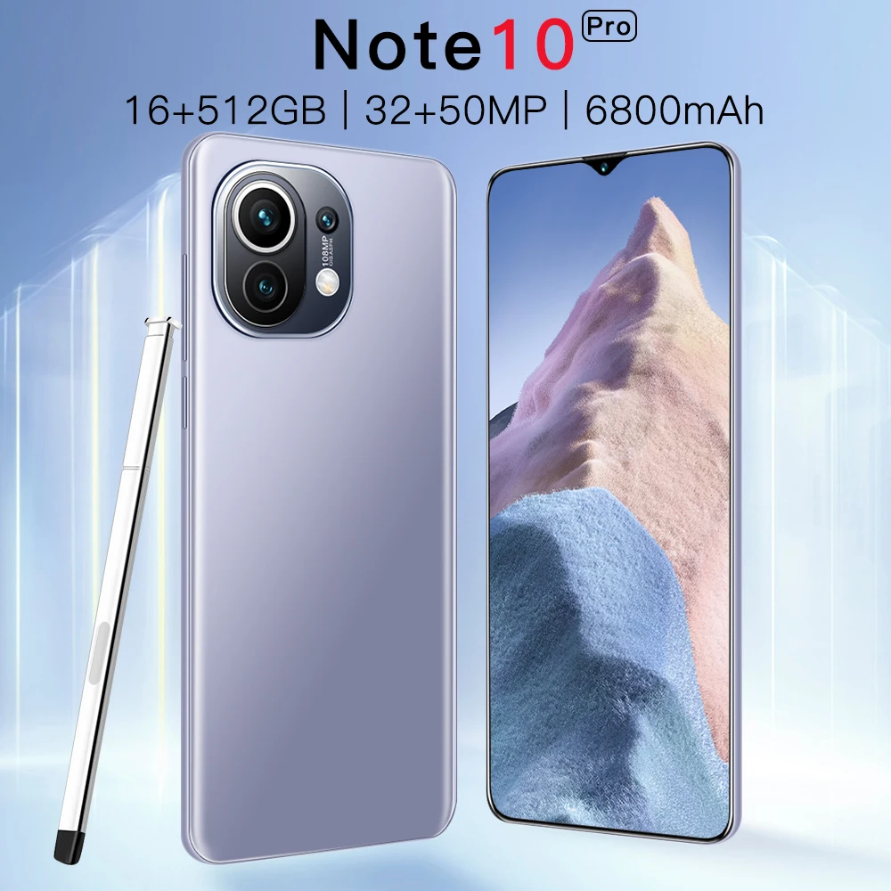 Xiaomi-Smartphone Note 10 Pro versi&oacute;n Global, 8 + 256, 12 + 512, 32 + 50MP, Snapdragon 5G, red m&oacute;vil, 6800MAH-2