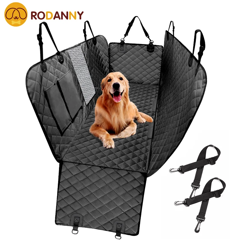 買取 ROdanny-ジッパー付きカーシートカバー,ペット用ハンモック保護,リアマット,クッション