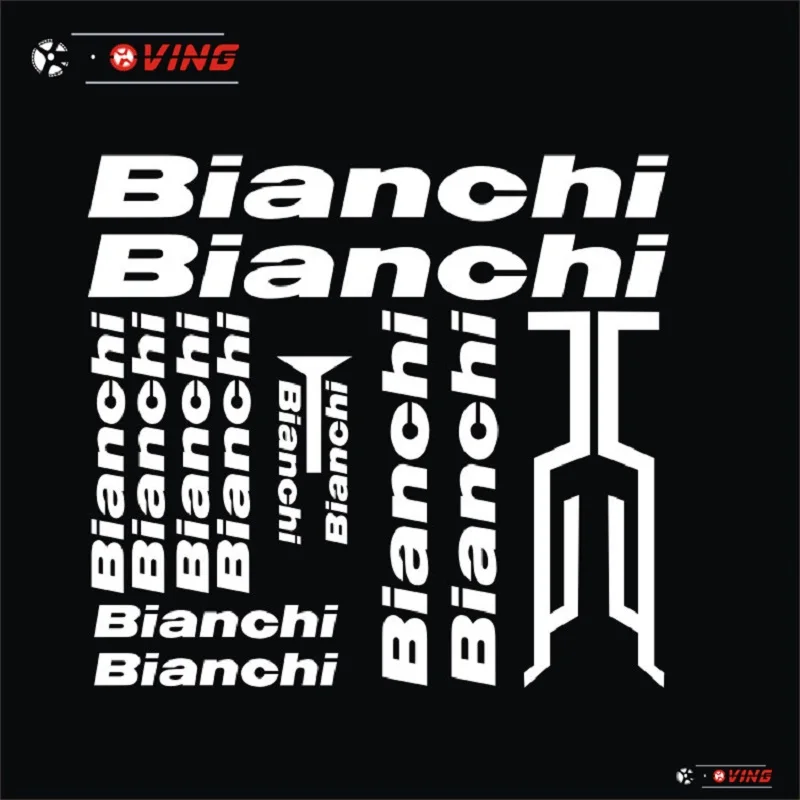 Комплект из 12 шт./компл. маленькие наклейки на раму велосипеда горный велосипед