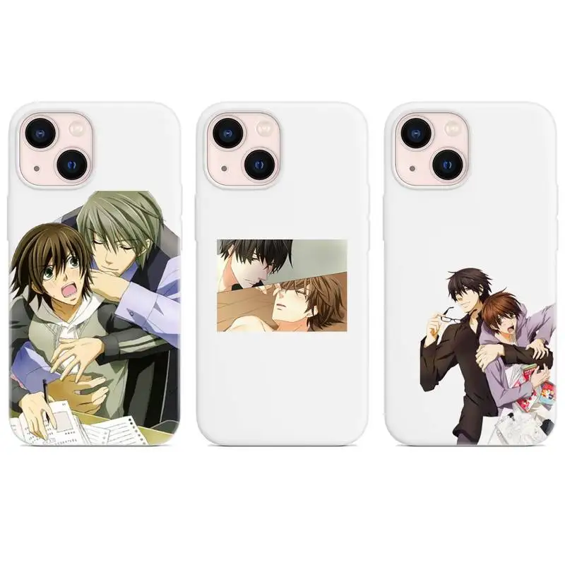 

Sekai-ichi Hatsukoi Takano Masamune Phone Case for iphone 13 12 XS 11 pro max mini SE 2020 6 6s 7 8 plus X XR cases candy color