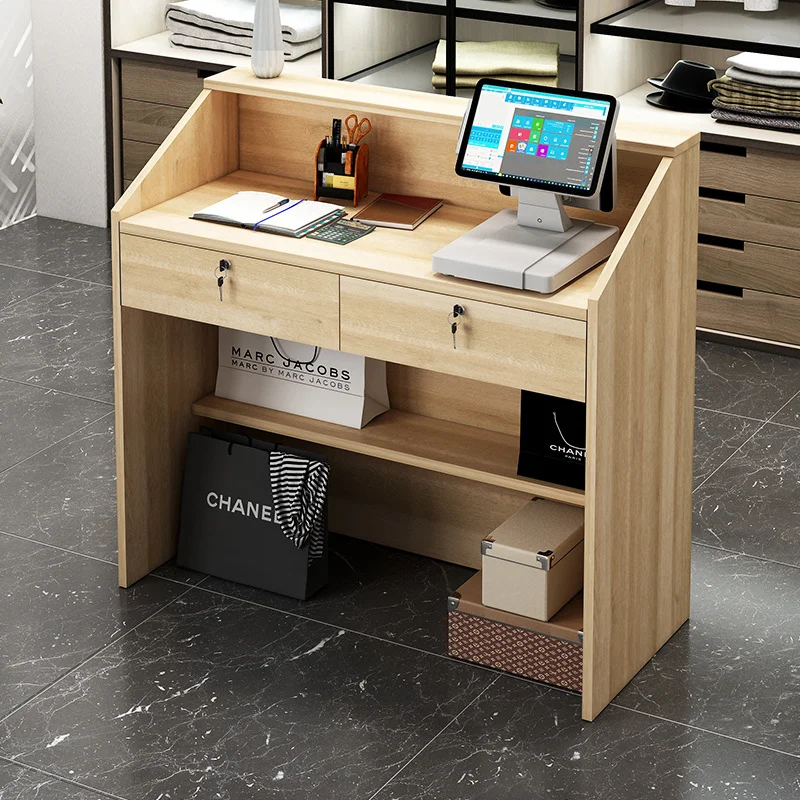 

Reception Desk Front Desk Cashier Counter Desk Bar Counter Clothing Store Cashier Table Barber Shop Church Pulpit escrivaninha