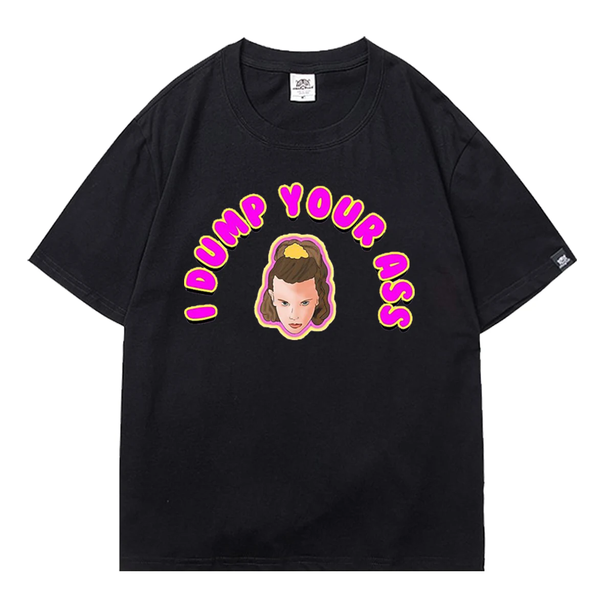 

Stranger Things Anime Women's T-shirt Summer 2021 Woman High Street Oversized T-shirt Harajuku Women Y2k Street Cool Loose Tops