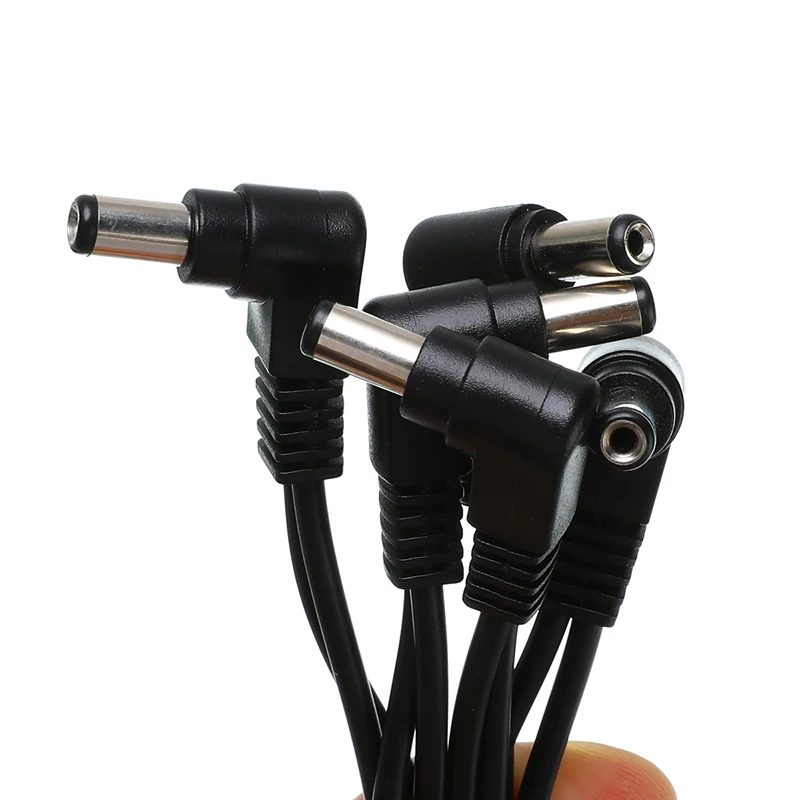 

1 to 3 4 5 6 Ways Guitar Effects Pedal Power Daisy Chain Cable For 9V Splitter DC Adapter New