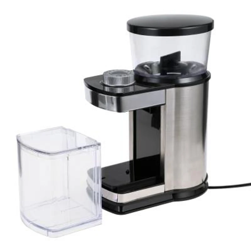 Электрическая кофемолка коробка из нержавеющей стали плоский колесный
