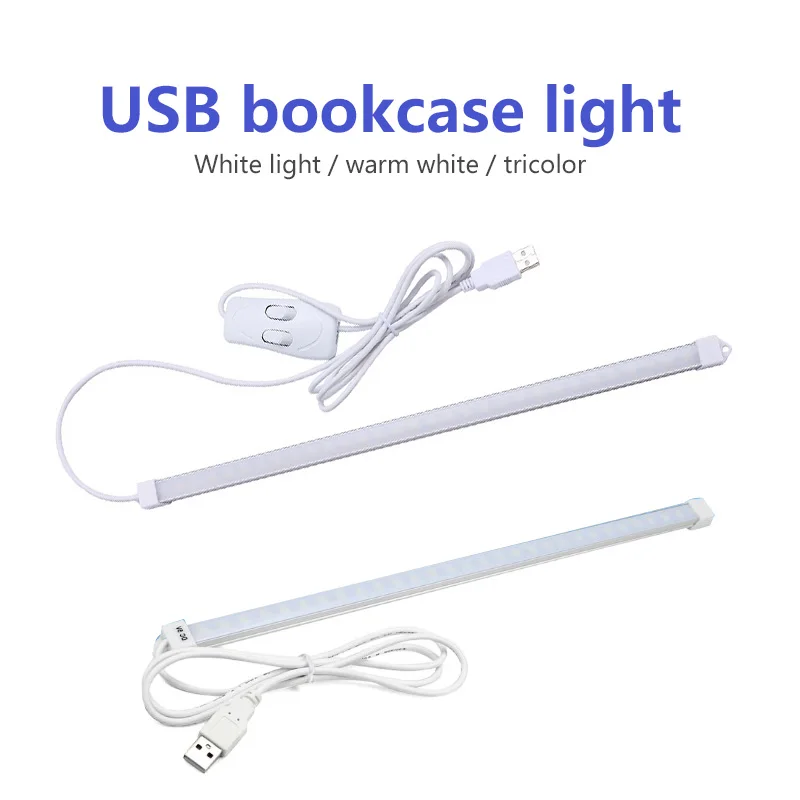 

5V Bar Strip Lights Cabinet LED Lamp Bookcase Cupboard Wardrobe Study Kitchen Lamps Bedroom Indoor Lighting LED Bar Lights