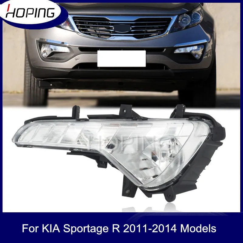 

Hoping Front Bumper Fog Light Foglight For KIA Sportage R 2011 2012 2013 2014 Front Foglamp Fog Lamp Assy