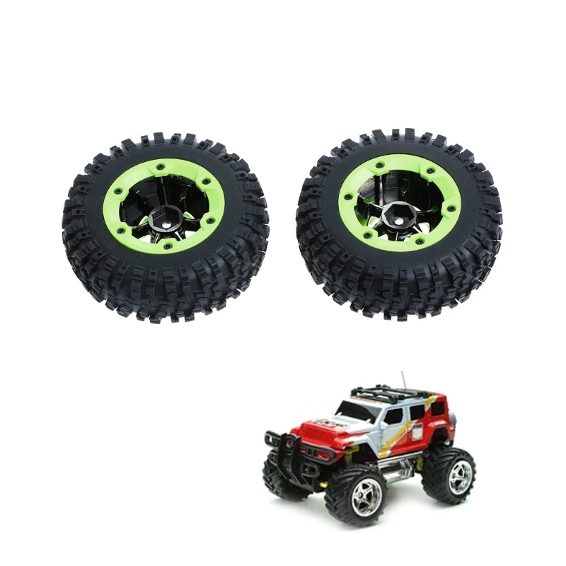 

2PCS Wltoys 12428 12423 1/12 RC Car Spare Parts Left Wheels Tires Replacement