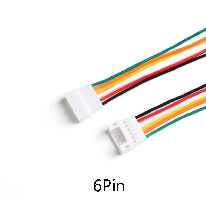10 шт./5 гнездовых + 5 штекеров PH2.0mm Micro JST PH 2 0 2P 3P 4P 5P 6pin Штекерный разъем с кабелями 200