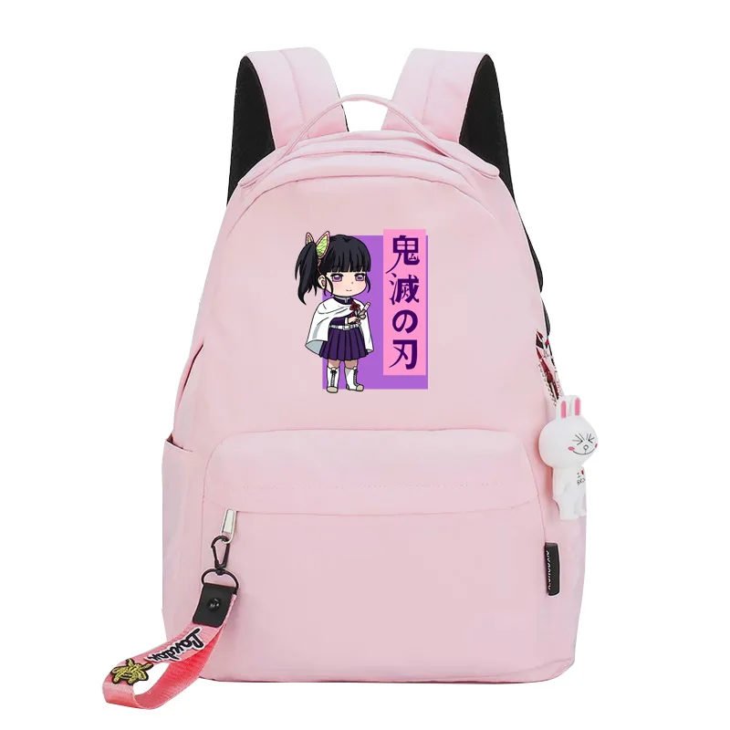 

Anime Demon Slayer School Backpack for Teenage Girls Boys Bag Inosuke Kanawo Nezuko Tanjirou Zenitsu Backpack Women Backpack