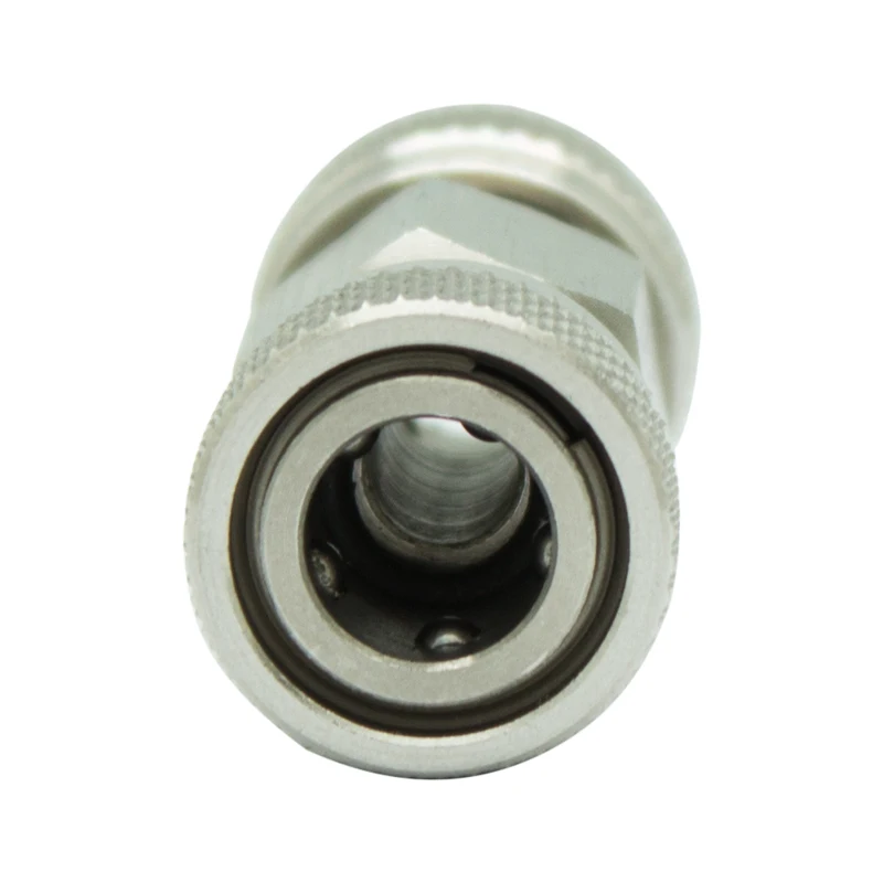 HPAT Paintball Stainless Steel Double Female Sets Quick Disconnect Coupler for 8mm Plug | Спорт и развлечения