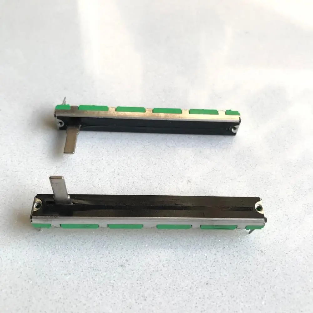 10CS для Behringer Soundcraft 7 5 см 75 мм A10KX2 двойной прямой скользящий потенциометр A10K -- 10