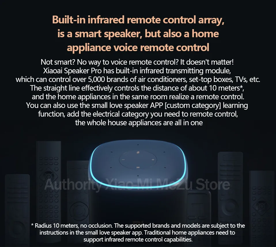 Xiao mi XiaoAI Bluetooth динамик Pro HiFi аудио чип Bluetooth сетчатый шлюз стерео Инфракрасный контроль mi динамик Android Iphone