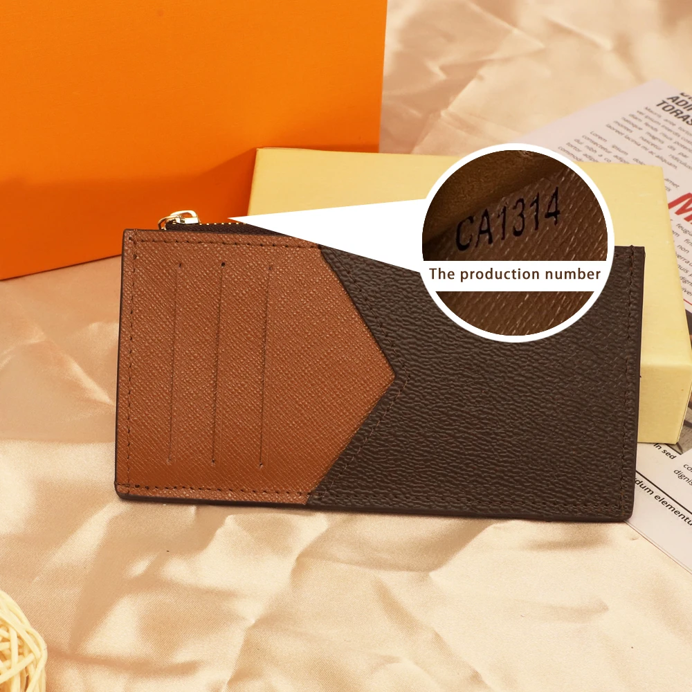 

Top quality Luxury designer bag for women Zipper bag Coin purse Credit card card bag Package card holder Exempt postage For wome