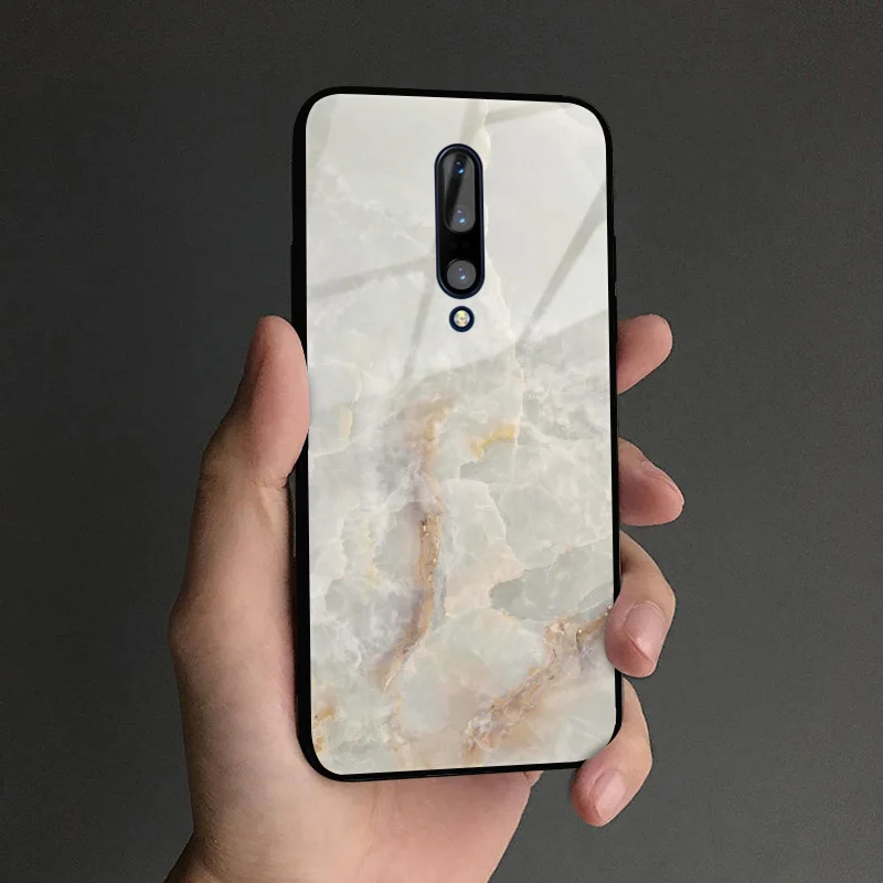 Чехол для телефона One Plus 5, 5, 6, 6, 7 Pro с мраморным рисунком нефjjade 1+ 6, 7, 7 t, чехол из закаленного стекла для телефона, чехол для OnePlus 5, 6, 6, T, 7, T pro - Цвет: IE 38