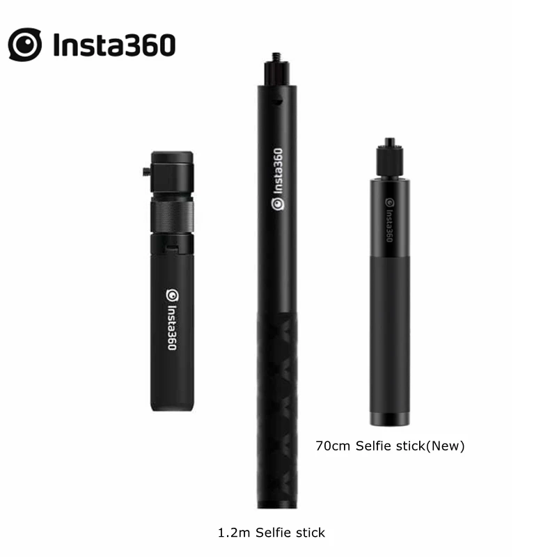 Оригинальный Insta360 x2 70/120 см Невидимый селфи-палка + 360 поворотная ручка пуля время