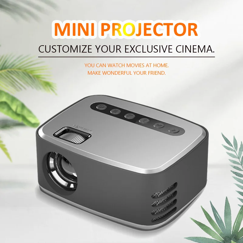 

Портативный мини-проектор T20, 1080P, USB, x, 0 пикселей